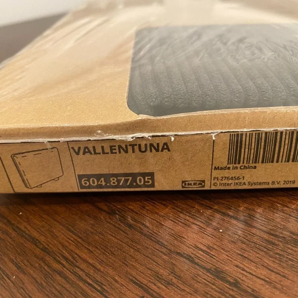 New in box  IKEA VALLENTUNA Cover only For Armrest Kelinge Anthracite 604.877.05